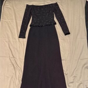 Scott McClintock Black Petite Dress